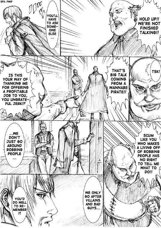 How I stalked some dude with an exposed nipple and stumbled upon the Zenithian Sword Chapter 3.5 page 11 - Vol.3 Chapter 5