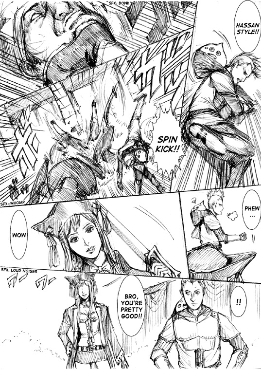 How I stalked some dude with an exposed nipple and stumbled upon the Zenithian Sword Chapter 3.5 page 14 - Vol.3 Chapter 5