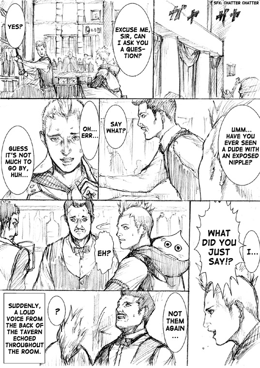 How I stalked some dude with an exposed nipple and stumbled upon the Zenithian Sword Chapter 3.5 page 2 - Vol.3 Chapter 5