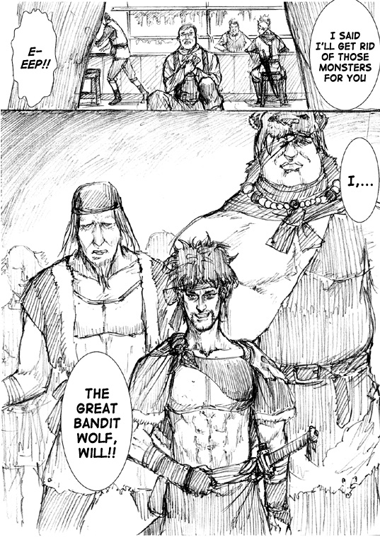 How I stalked some dude with an exposed nipple and stumbled upon the Zenithian Sword Chapter 3.5 page 3 - Vol.3 Chapter 5