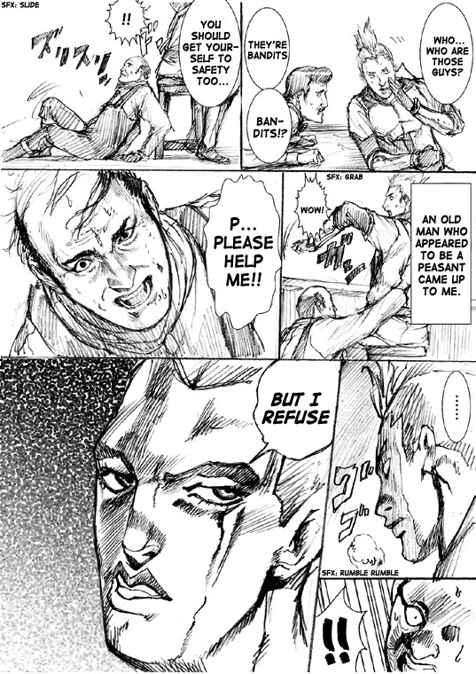 How I stalked some dude with an exposed nipple and stumbled upon the Zenithian Sword Chapter 3.5 page 4 - Vol.3 Chapter 5