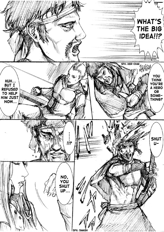 How I stalked some dude with an exposed nipple and stumbled upon the Zenithian Sword Chapter 3.5 page 5 - Vol.3 Chapter 5