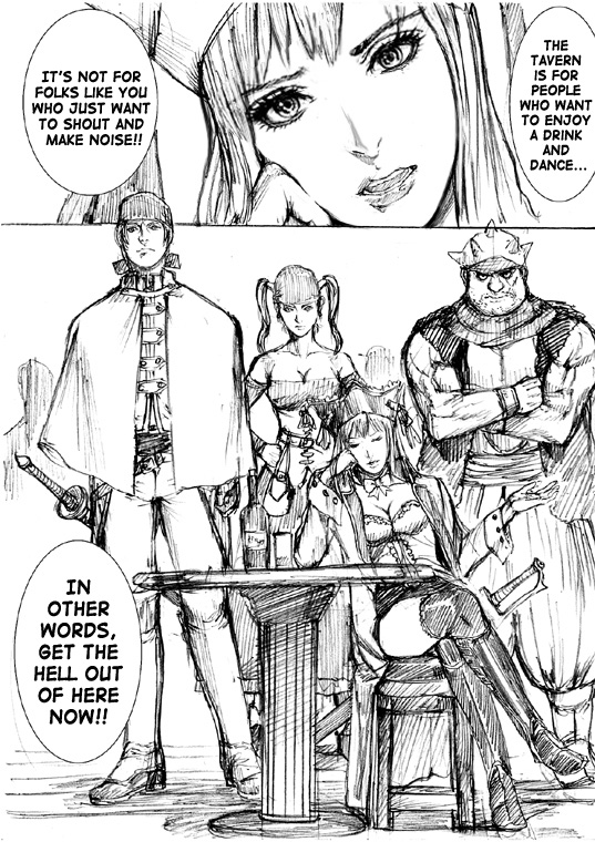 How I stalked some dude with an exposed nipple and stumbled upon the Zenithian Sword Chapter 3.5 page 6 - Vol.3 Chapter 5