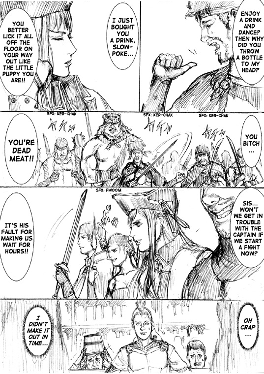 How I stalked some dude with an exposed nipple and stumbled upon the Zenithian Sword Chapter 3.5 page 7 - Vol.3 Chapter 5