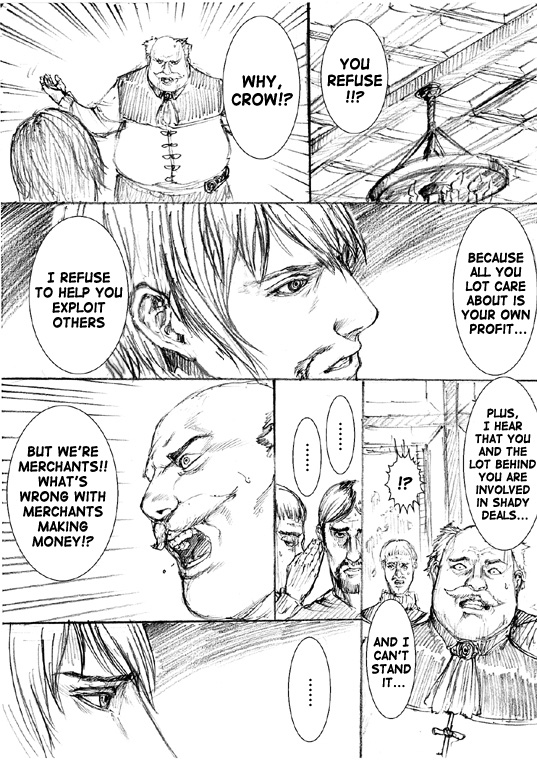 How I stalked some dude with an exposed nipple and stumbled upon the Zenithian Sword Chapter 3.5 page 8 - Vol.3 Chapter 5