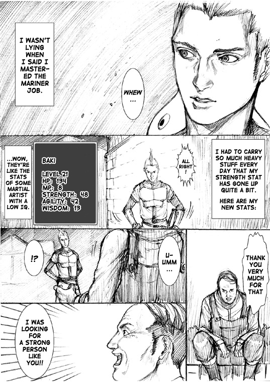How I stalked some dude with an exposed nipple and stumbled upon the Zenithian Sword Chapter 3.7 page 13 - Vol.3 Chapter 7