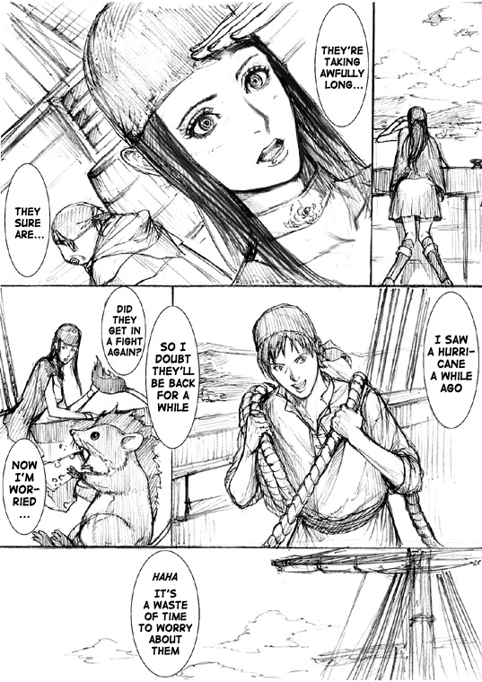 How I stalked some dude with an exposed nipple and stumbled upon the Zenithian Sword Chapter 3.7 page 8 - Vol.3 Chapter 7