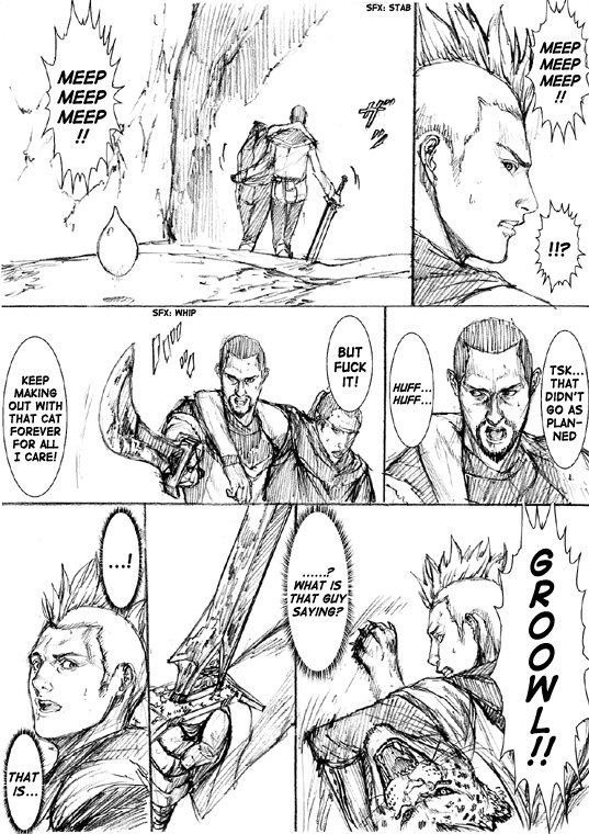 How I stalked some dude with an exposed nipple and stumbled upon the Zenithian Sword Chapter 3.8 page 14 - Vol.3 Chapter 8