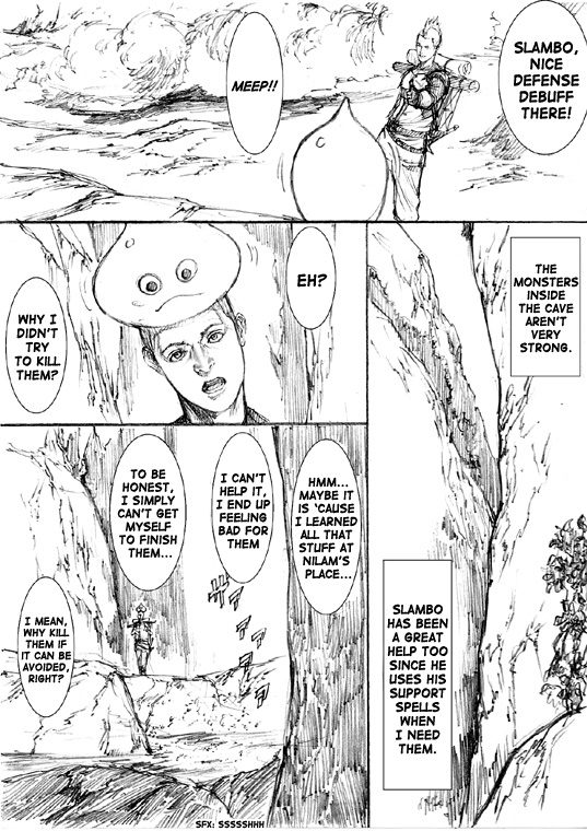 How I stalked some dude with an exposed nipple and stumbled upon the Zenithian Sword Chapter 3.8 page 5 - Vol.3 Chapter 8