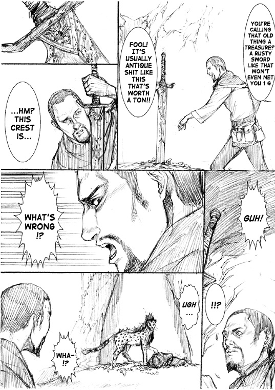 How I stalked some dude with an exposed nipple and stumbled upon the Zenithian Sword Chapter 3.8 page 8 - Vol.3 Chapter 8