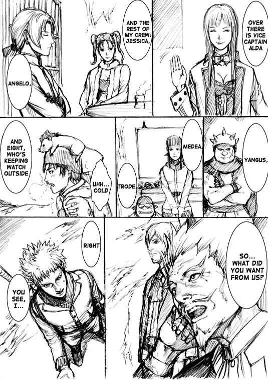 How I stalked some dude with an exposed nipple and stumbled upon the Zenithian Sword Chapter 4.1 page 4 - Vol.4 Chapter 1