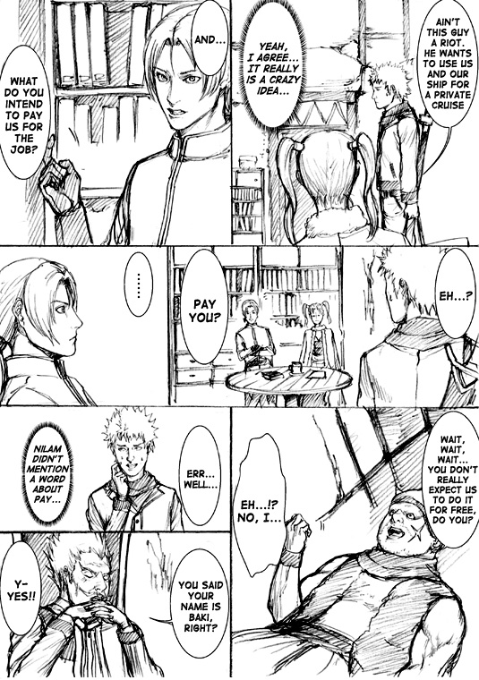 How I stalked some dude with an exposed nipple and stumbled upon the Zenithian Sword Chapter 4.1 page 6 - Vol.4 Chapter 1