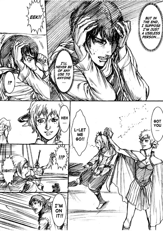 How I stalked some dude with an exposed nipple and stumbled upon the Zenithian Sword Chapter 4.10 page 8 - Vol.4 Chapter 10