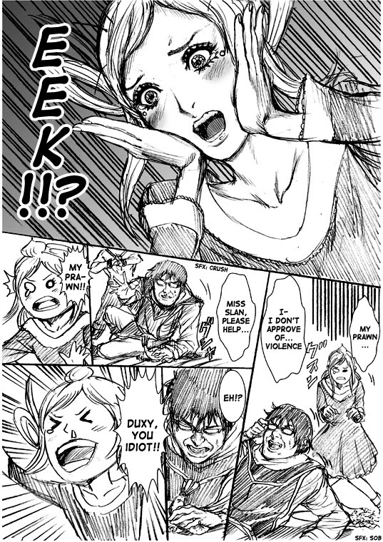How I stalked some dude with an exposed nipple and stumbled upon the Zenithian Sword Chapter 4.16 page 8 - Vol.4 Chapter 16