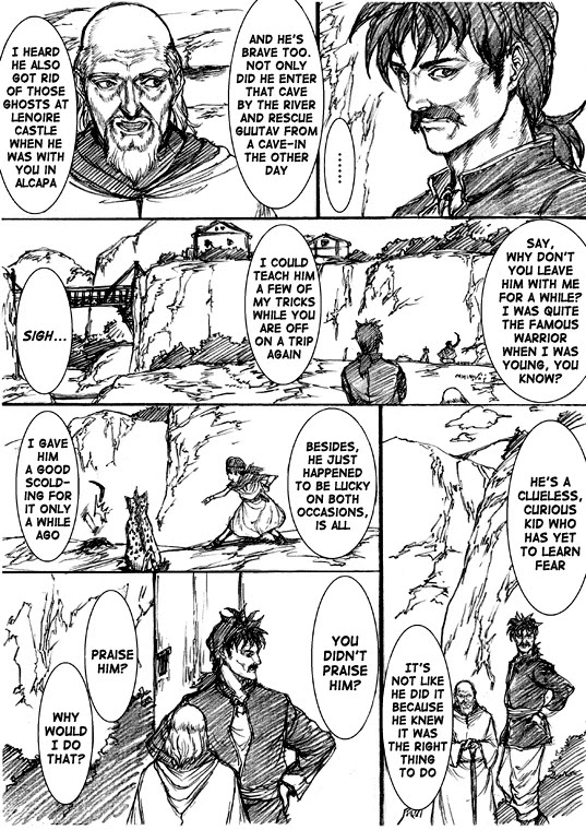 How I stalked some dude with an exposed nipple and stumbled upon the Zenithian Sword Chapter 4.25-1 page 13 - Vol.4 Chapter 25.1: Extra Chapter 1