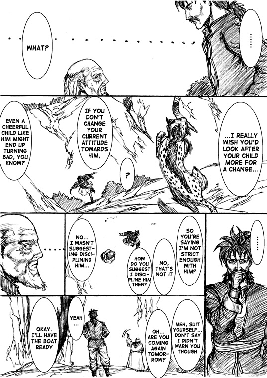 How I stalked some dude with an exposed nipple and stumbled upon the Zenithian Sword Chapter 4.25-1 page 14 - Vol.4 Chapter 25.1: Extra Chapter 1