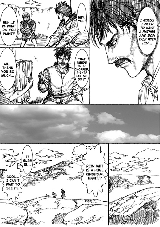How I stalked some dude with an exposed nipple and stumbled upon the Zenithian Sword Chapter 4.25-1 page 22 - Vol.4 Chapter 25.1: Extra Chapter 1