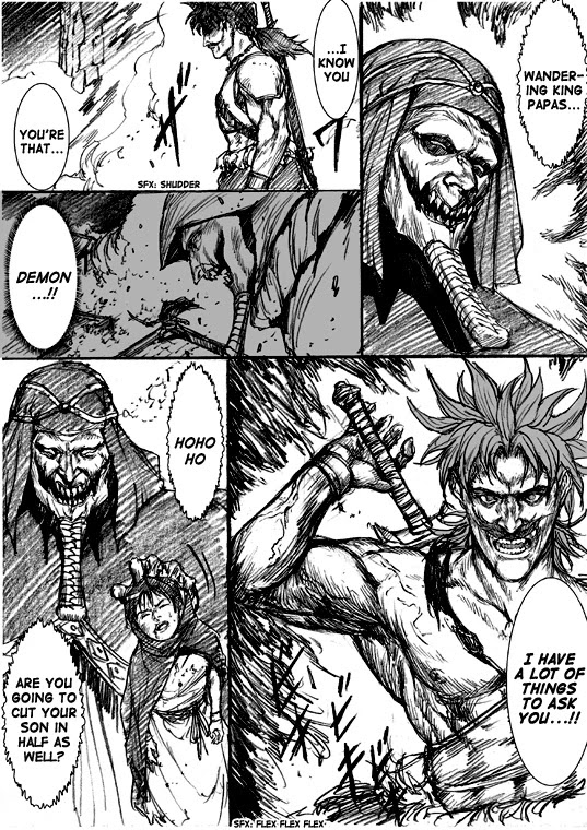 How I stalked some dude with an exposed nipple and stumbled upon the Zenithian Sword Chapter 4.25-3 page 8 - Vol.4 Chapter 25.3: Extra Chapter 3