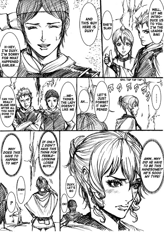 How I stalked some dude with an exposed nipple and stumbled upon the Zenithian Sword Chapter 4.28 page 6 - Vol.4 Chapter 28