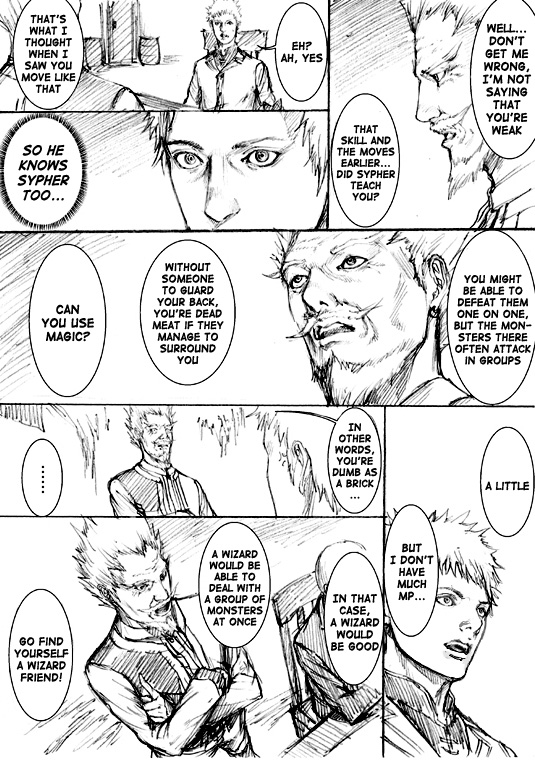 How I stalked some dude with an exposed nipple and stumbled upon the Zenithian Sword Chapter 4.3 page 13 - Vol.4 Chapter 3