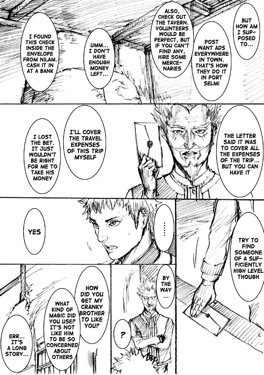 How I stalked some dude with an exposed nipple and stumbled upon the Zenithian Sword Chapter 4.3 page 14 - Vol.4 Chapter 3