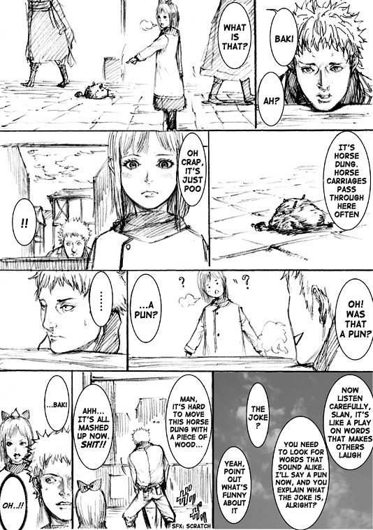 How I stalked some dude with an exposed nipple and stumbled upon the Zenithian Sword Chapter 4.3 page 16 - Vol.4 Chapter 3