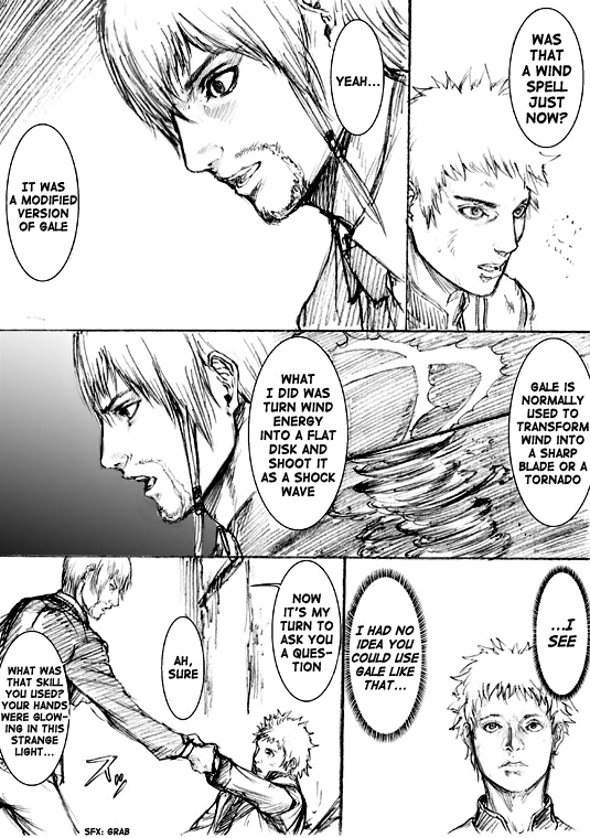 How I stalked some dude with an exposed nipple and stumbled upon the Zenithian Sword Chapter 4.3 page 5 - Vol.4 Chapter 3