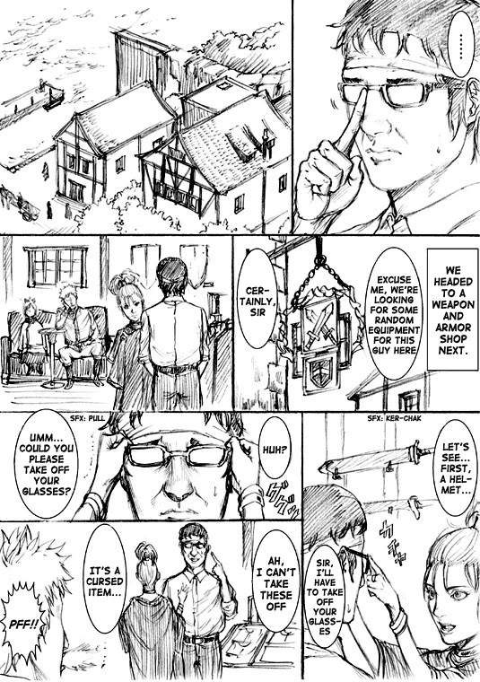 How I stalked some dude with an exposed nipple and stumbled upon the Zenithian Sword Chapter 4.4 page 10 - Vol.4 Chapter 4