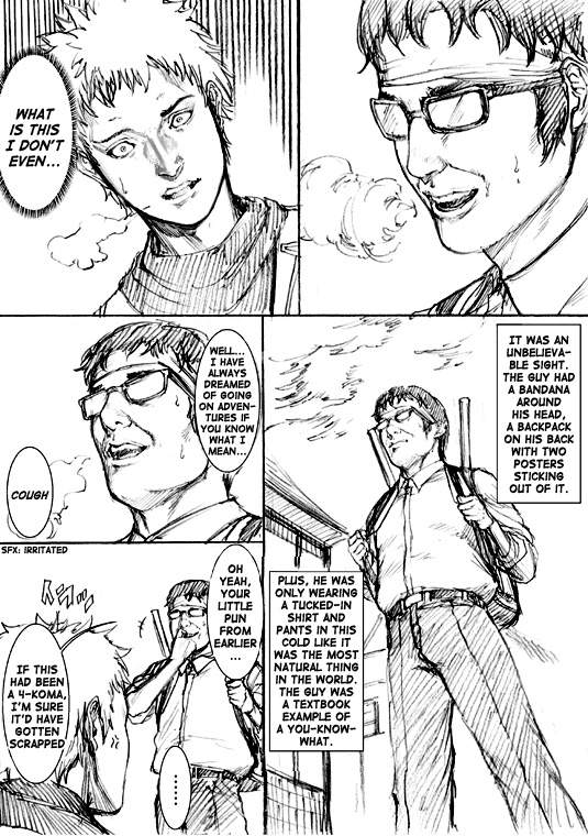 How I stalked some dude with an exposed nipple and stumbled upon the Zenithian Sword Chapter 4.4 page 2 - Vol.4 Chapter 4
