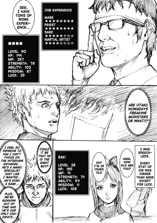 How I stalked some dude with an exposed nipple and stumbled upon the Zenithian Sword Chapter 4.4 page 8 - Vol.4 Chapter 4