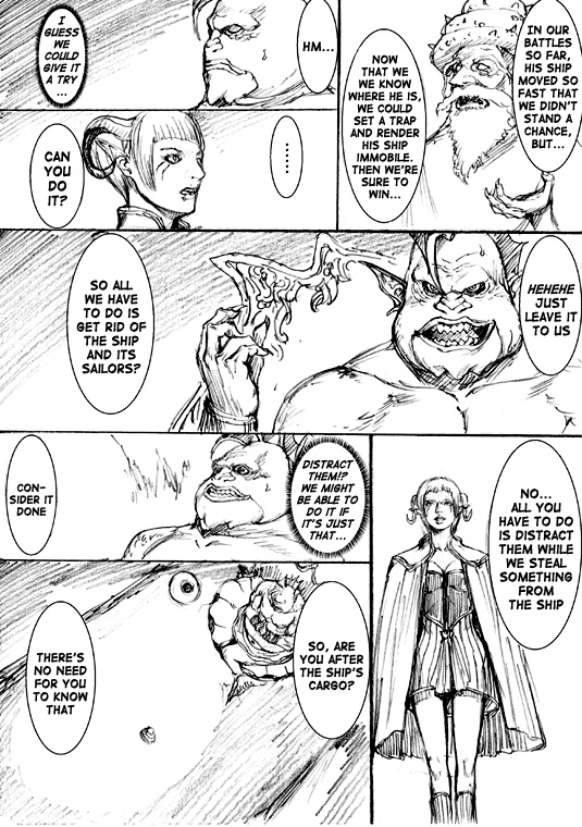 How I stalked some dude with an exposed nipple and stumbled upon the Zenithian Sword Chapter 4.5 page 19 - Vol.4 Chapter 5