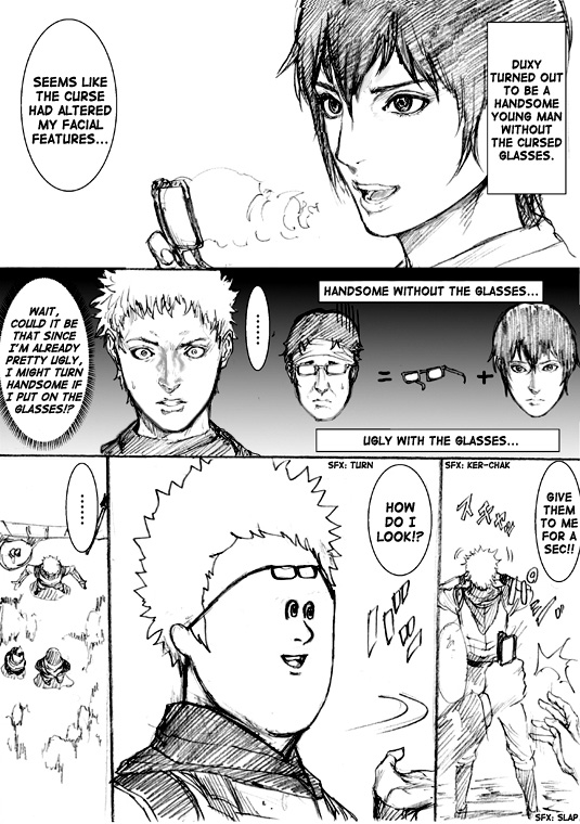 How I stalked some dude with an exposed nipple and stumbled upon the Zenithian Sword Chapter 4.5 page 2 - Vol.4 Chapter 5