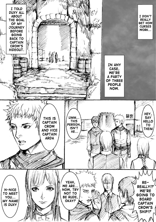 How I stalked some dude with an exposed nipple and stumbled upon the Zenithian Sword Chapter 4.5 page 3 - Vol.4 Chapter 5