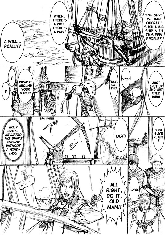 How I stalked some dude with an exposed nipple and stumbled upon the Zenithian Sword Chapter 4.5 page 8 - Vol.4 Chapter 5