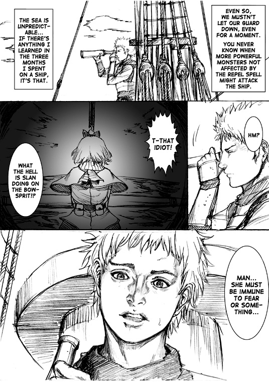 How I stalked some dude with an exposed nipple and stumbled upon the Zenithian Sword Chapter 4.8 page 3 - Vol.4 Chapter 8