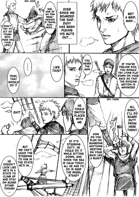 How I stalked some dude with an exposed nipple and stumbled upon the Zenithian Sword Chapter 4.8 page 5 - Vol.4 Chapter 8