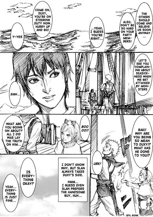 How I stalked some dude with an exposed nipple and stumbled upon the Zenithian Sword Chapter 4.8 page 6 - Vol.4 Chapter 8