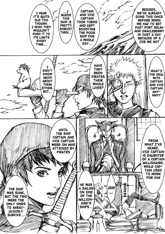 How I stalked some dude with an exposed nipple and stumbled upon the Zenithian Sword Chapter 4.8 page 8 - Vol.4 Chapter 8