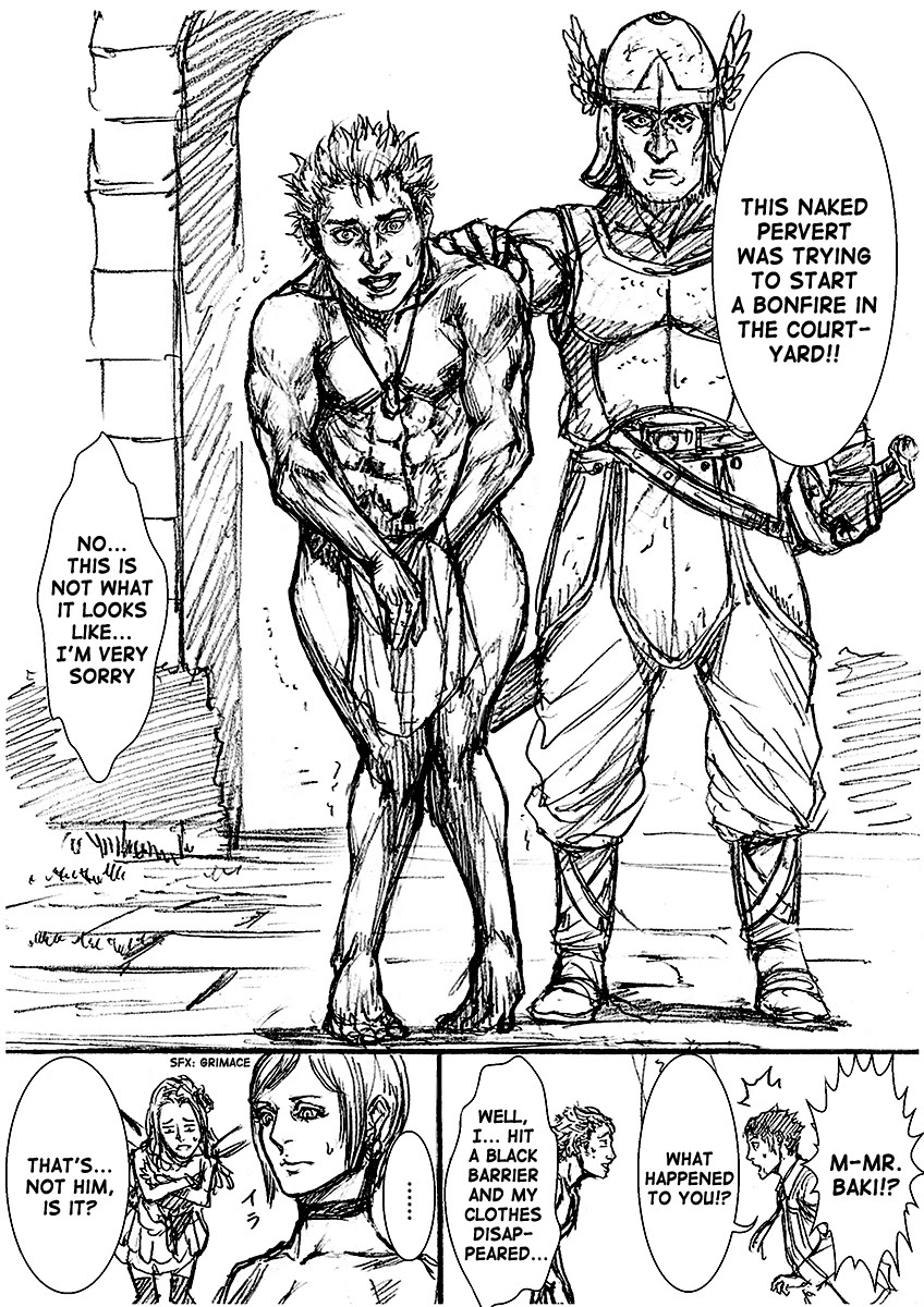 How I stalked some dude with an exposed nipple and stumbled upon the Zenithian Sword Chapter 5.1 page 23 - Vol.5 Chapter 1