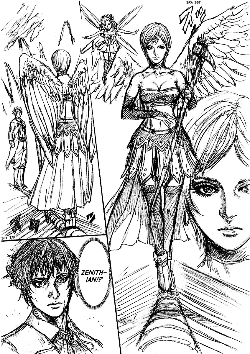 How I stalked some dude with an exposed nipple and stumbled upon the Zenithian Sword Chapter 5.1 page 4 - Vol.5 Chapter 1
