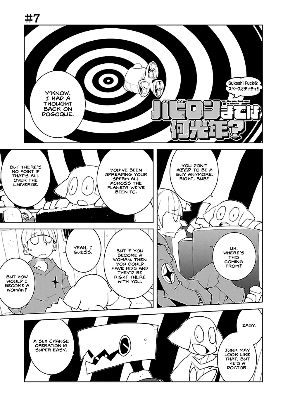 How Many Light-Years to Babylon? Chapter 7 page 1 - Chapter 7