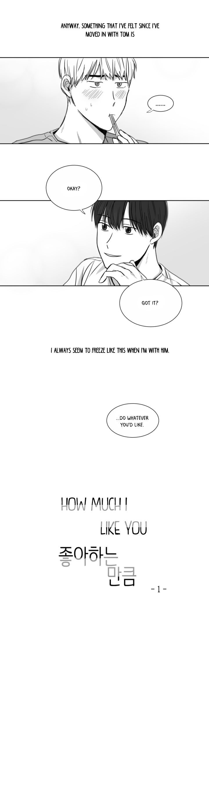 How Much I Like You Chapter 1 page 9 - Chapter 1