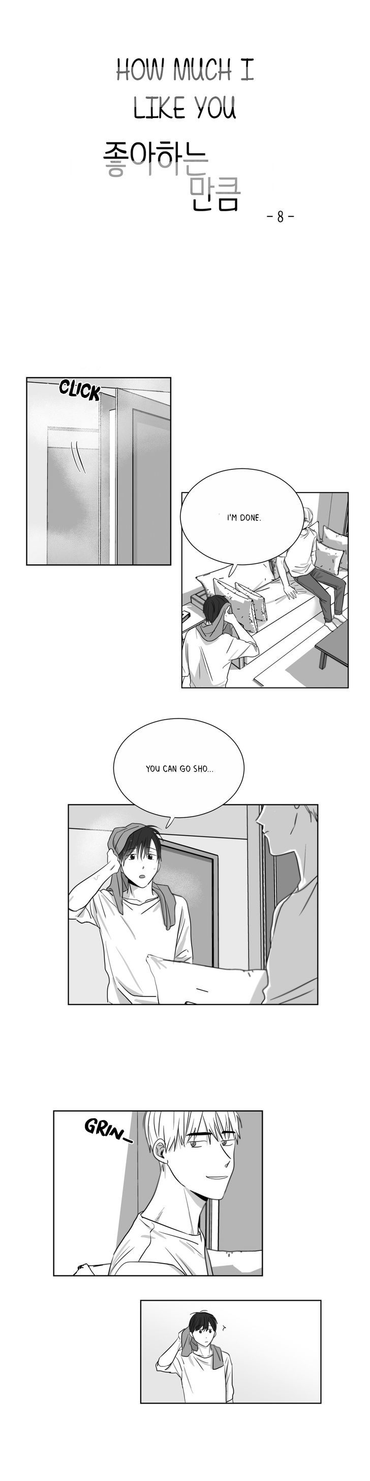 How Much I Like You Chapter 8 page 6 - Chapter 8