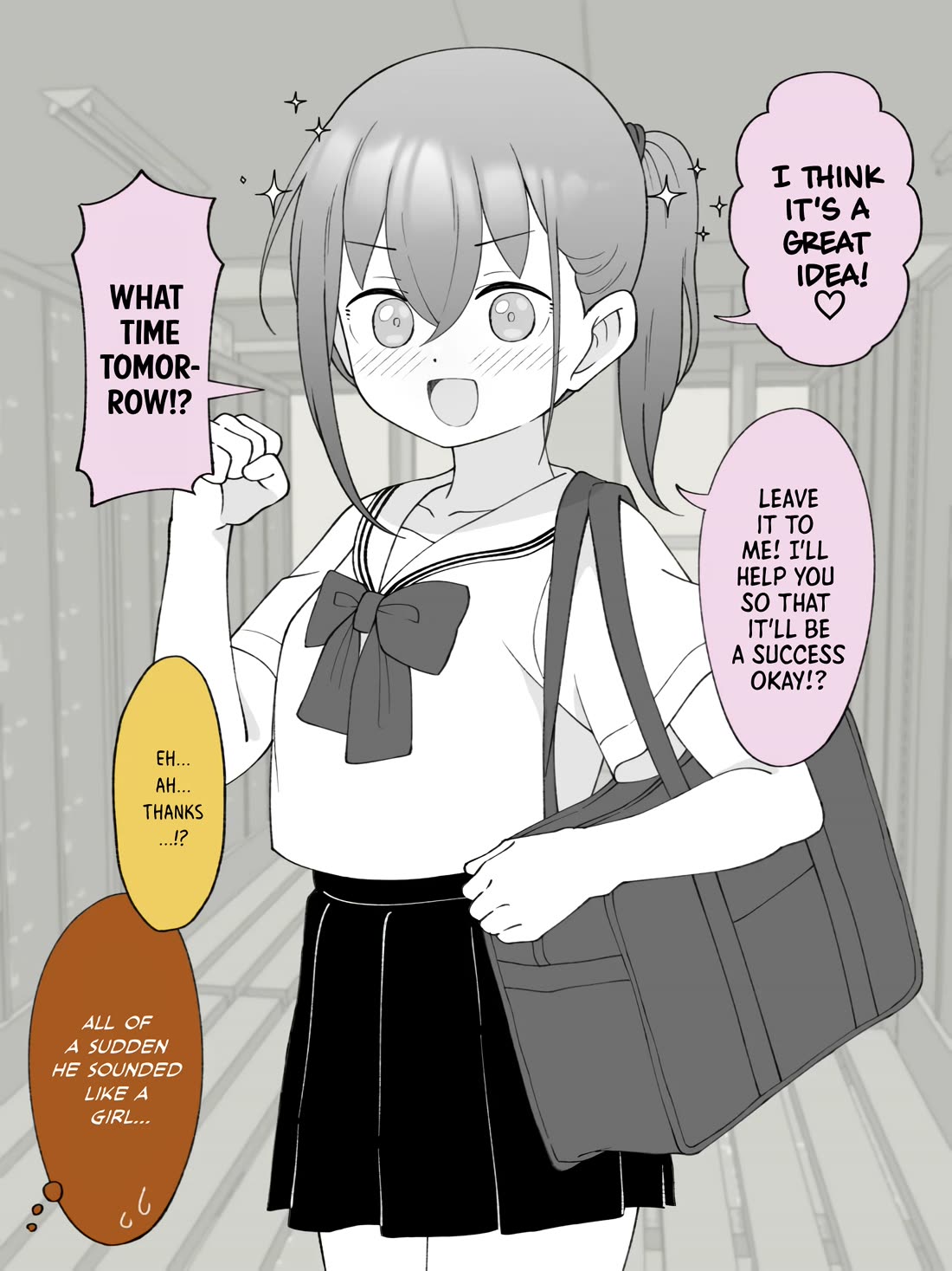 How the Little Brother Who Turned Into a Girl Became His Big Brother's Girlfriend. Chapter 122 page 4 - Chapter 122