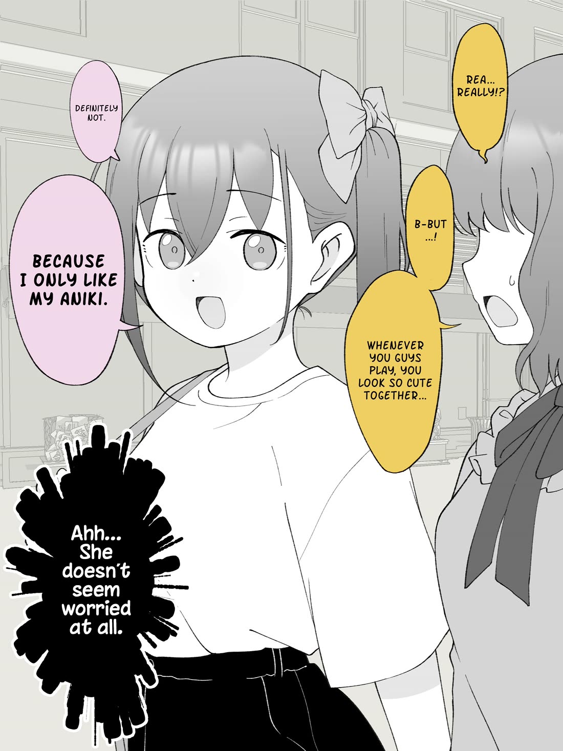 How the Little Brother Who Turned Into a Girl Became His Big Brother's Girlfriend. Chapter 123 page 4 - Chapter 123