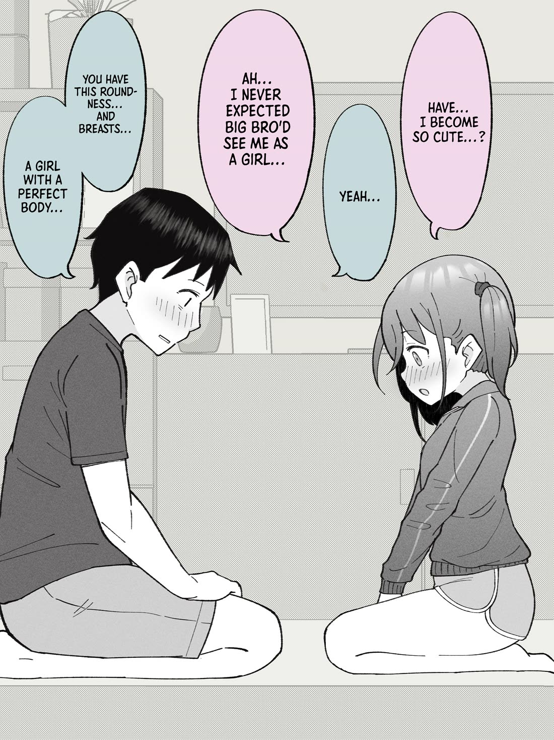 How the Little Brother Who Turned Into a Girl Became His Big Brother's Girlfriend. Chapter 13 page 1 - Chapter 13