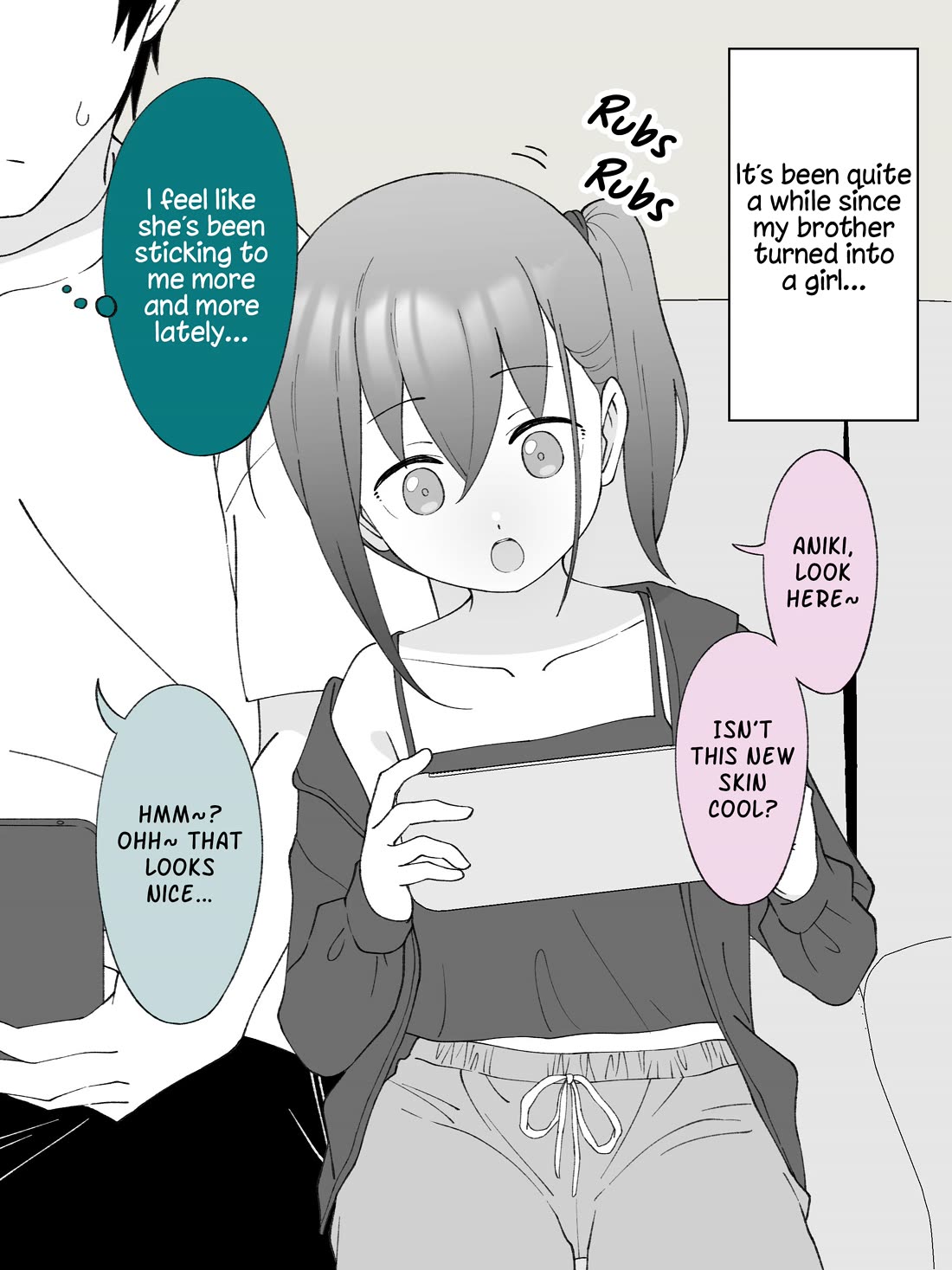 How the Little Brother Who Turned Into a Girl Became His Big Brother's Girlfriend. Chapter 133 page 1 - Chapter 133