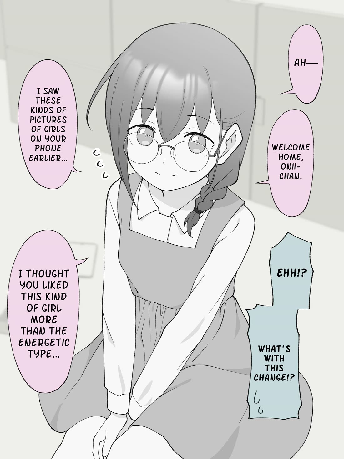 How the Little Brother Who Turned Into a Girl Became His Big Brother's Girlfriend. Chapter 152 page 1 - Chapter 152