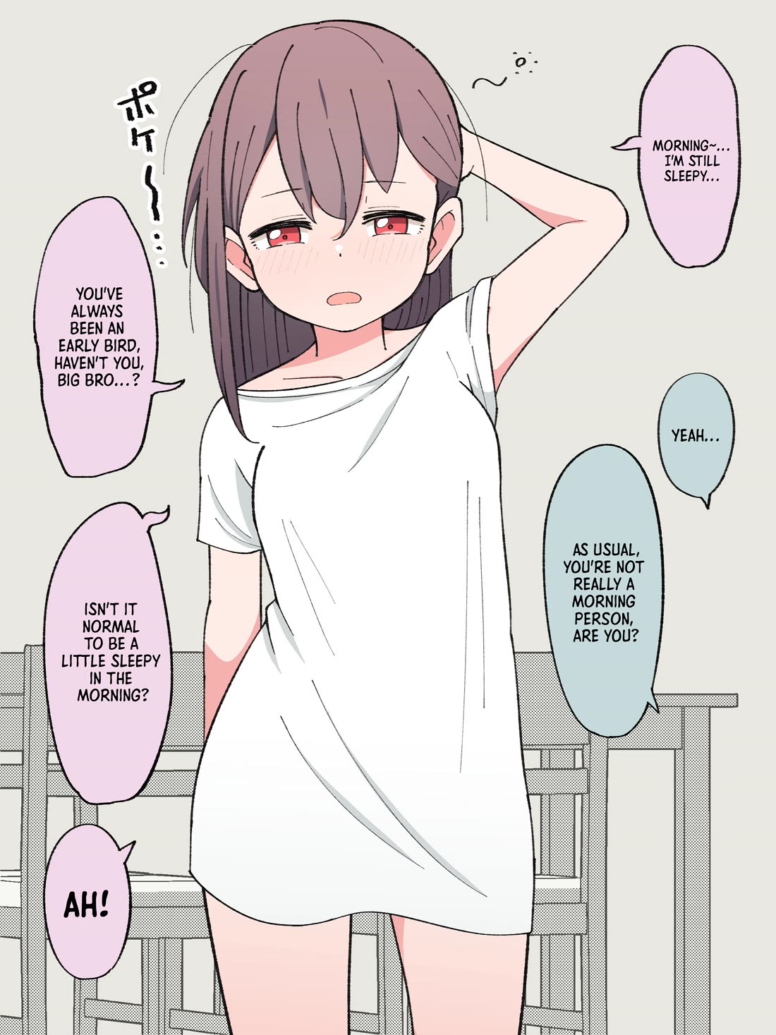How the Little Brother Who Turned Into a Girl Became His Big Brother's Girlfriend. Chapter 16 page 1 - Chapter 16
