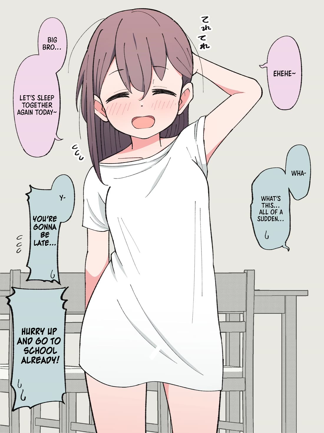 How the Little Brother Who Turned Into a Girl Became His Big Brother's Girlfriend. Chapter 16 page 2 - Chapter 16